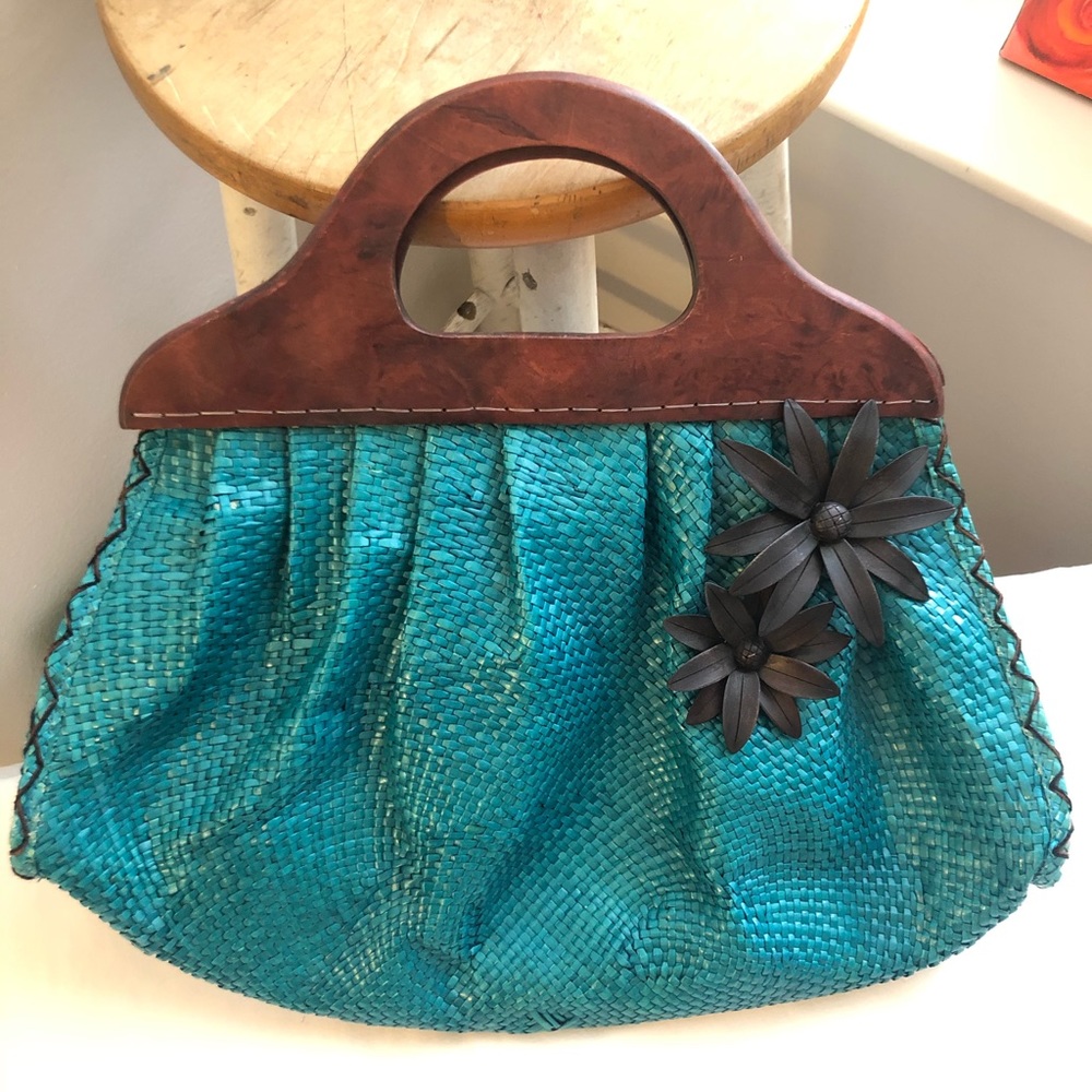 Woven handbag